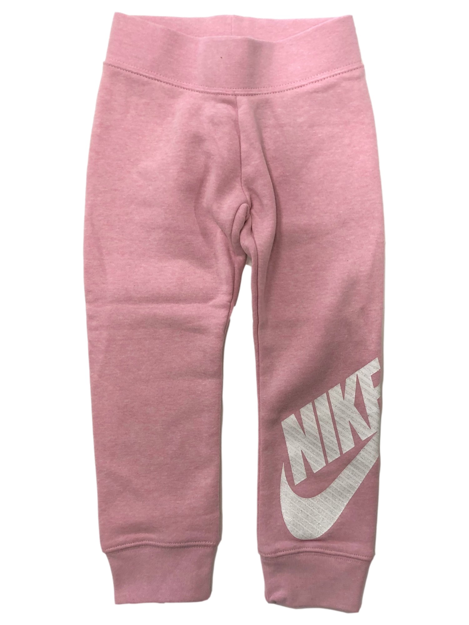 Nike Girls Pink Athletic Joggers Stretch Sweat Pants