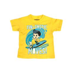 Nickelodeon Bubble Guppies Toddler Boys Yellow Fin-Tastic Tee Shirt T-Shirt