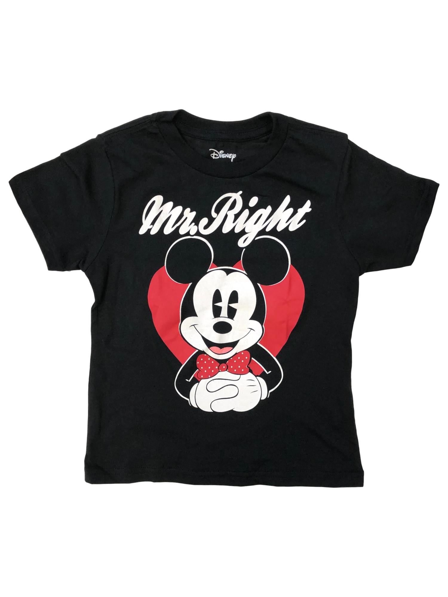 Disney Infant & Toddler Boys Mickey Mouse Mr Right Valentines T-Shirt Shirt
