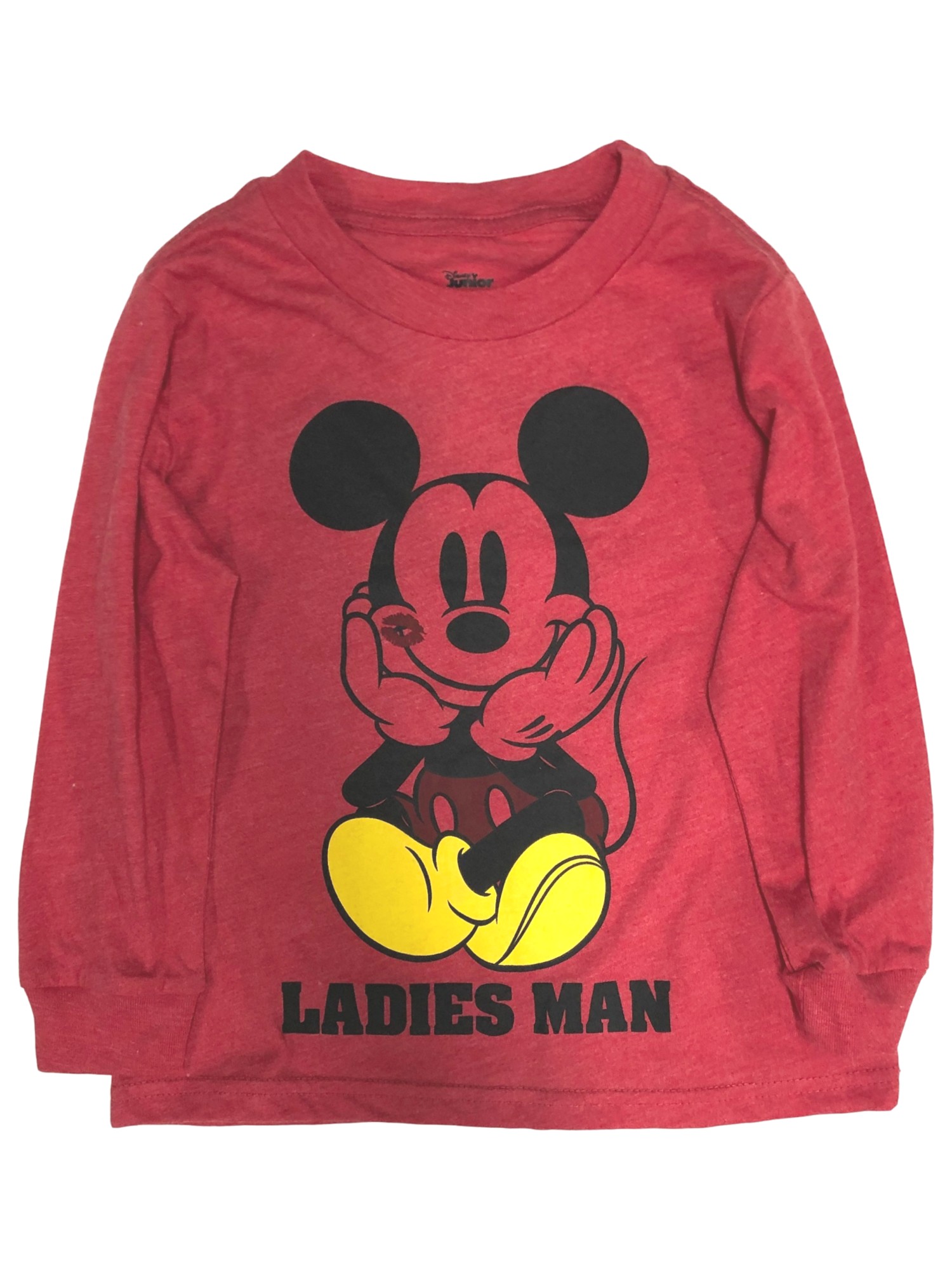 Disney Infant & Toddler Boys Mickey Mouse Ladies Man Valentines Day Shirt