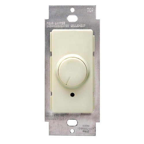 Leviton Almond Rotary Dimmer Switch 3-Way Preset RPI06-1LA