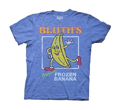 Arrested Development Distressed Bluth's Original Frozen Banana Royal Blue T-Shirt