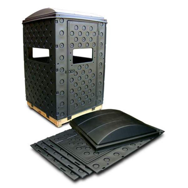 deer blind hunting window formex