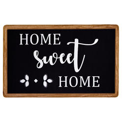 Woven Trends Home Sweet Home Anti Fatigue Non Slip Textured Comfort Standing Kitchen Mat