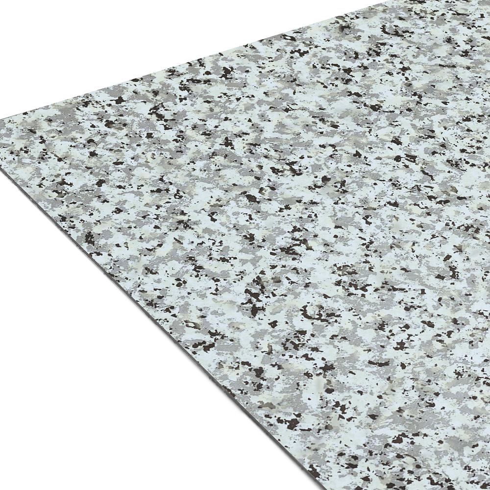 Designer Home Mineral Speckle Grey Vinyl Floor Tiles Self Stick Peel Flooring 12" x 12", 2-Pack (40 Pieces)