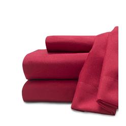 Bright Red Queen Sheet Set