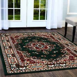 Home Dynamix Area Rugs: Premium Rug: 7069: Hunter Green