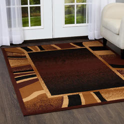 Home Dynamix Area Rugs: Premium Rug: 7542 Brown