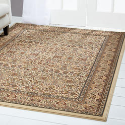 Size 5 Ft X 8 Area Accent Rugs Rectangle Sears Home Dynamix Area Rugs Regency Rug 8302 Ivory