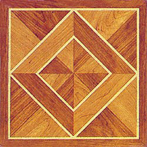 Home Dynamix Wood Vinyl Floor Tile 40 Pcs Self Adhesive Flooring - Actual 12'' x 12''