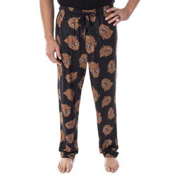 Bioworld Star Wars Men's Shady Chewbacca Sleep Lounge Pajama Pants