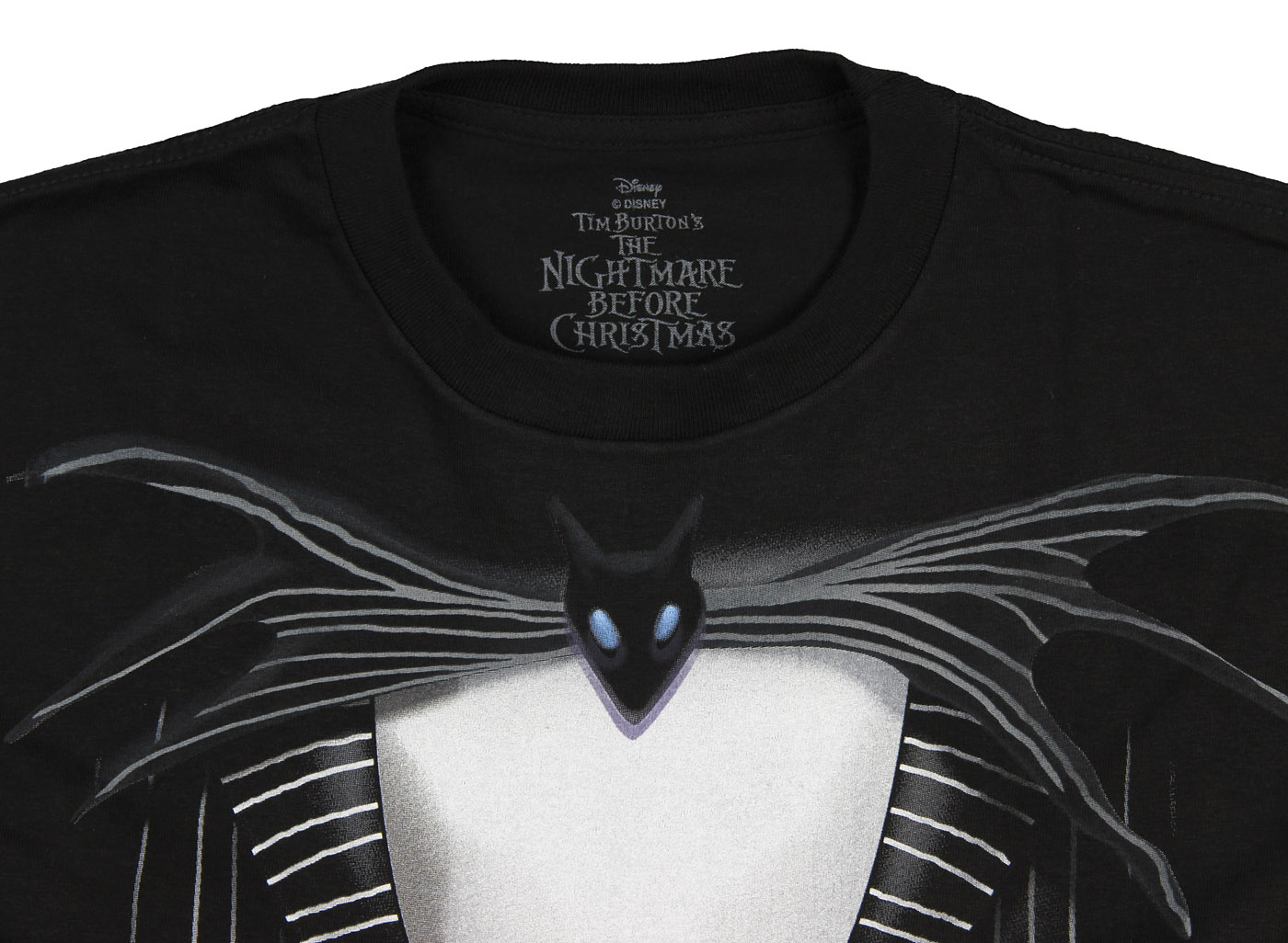 Disney Nightmare Before Christmas Shaded Jack Skellington Costume Tuxedo T-Shirt