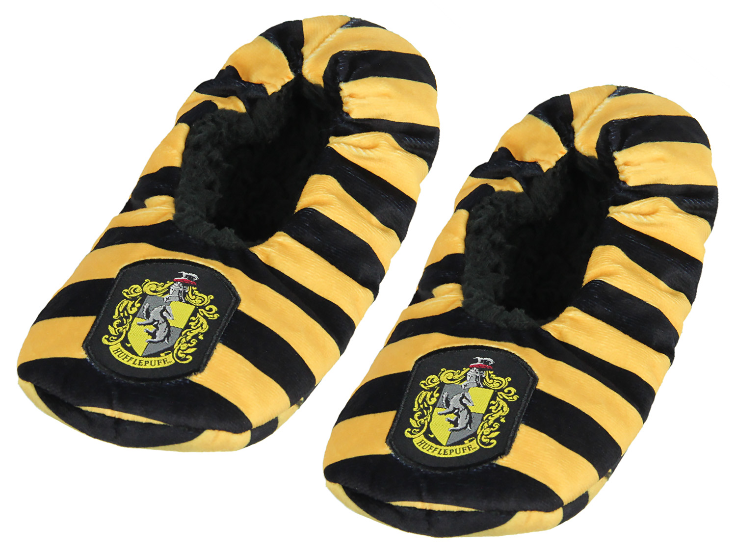 Harry Potter House Slippers - Official Gryffindor, Hufflepuff, Slytherin, Ravenclaw Licensed Slippers