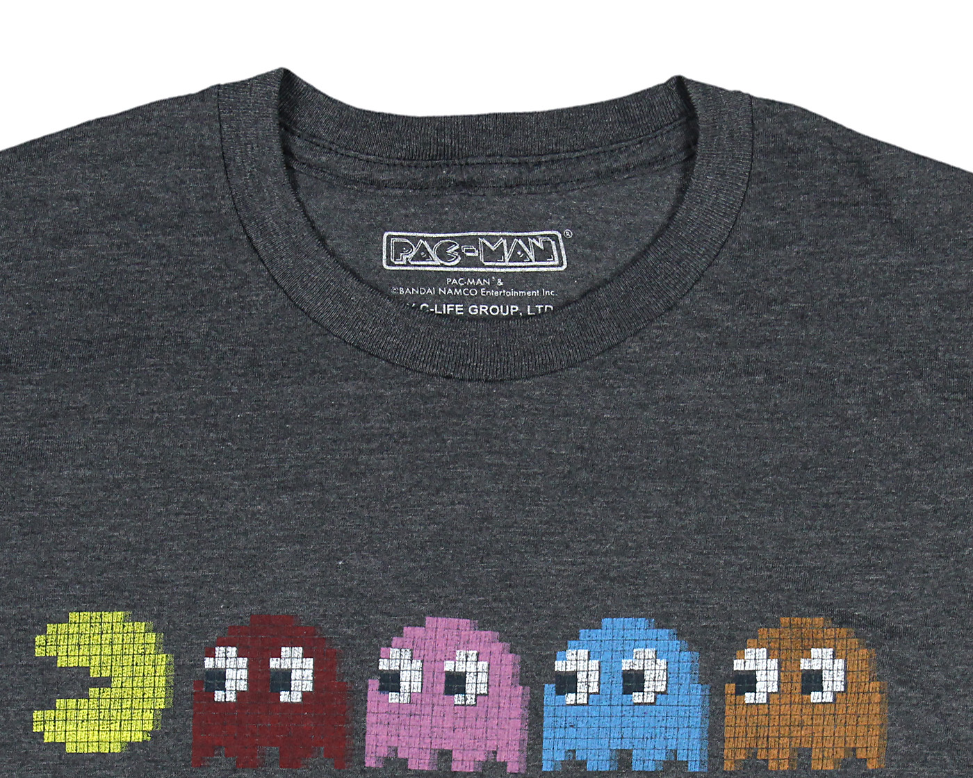 Seven Times Six Pac-Man Men's Women's Vintage Licensed Logo Ghosts Graphic T-Shirt New