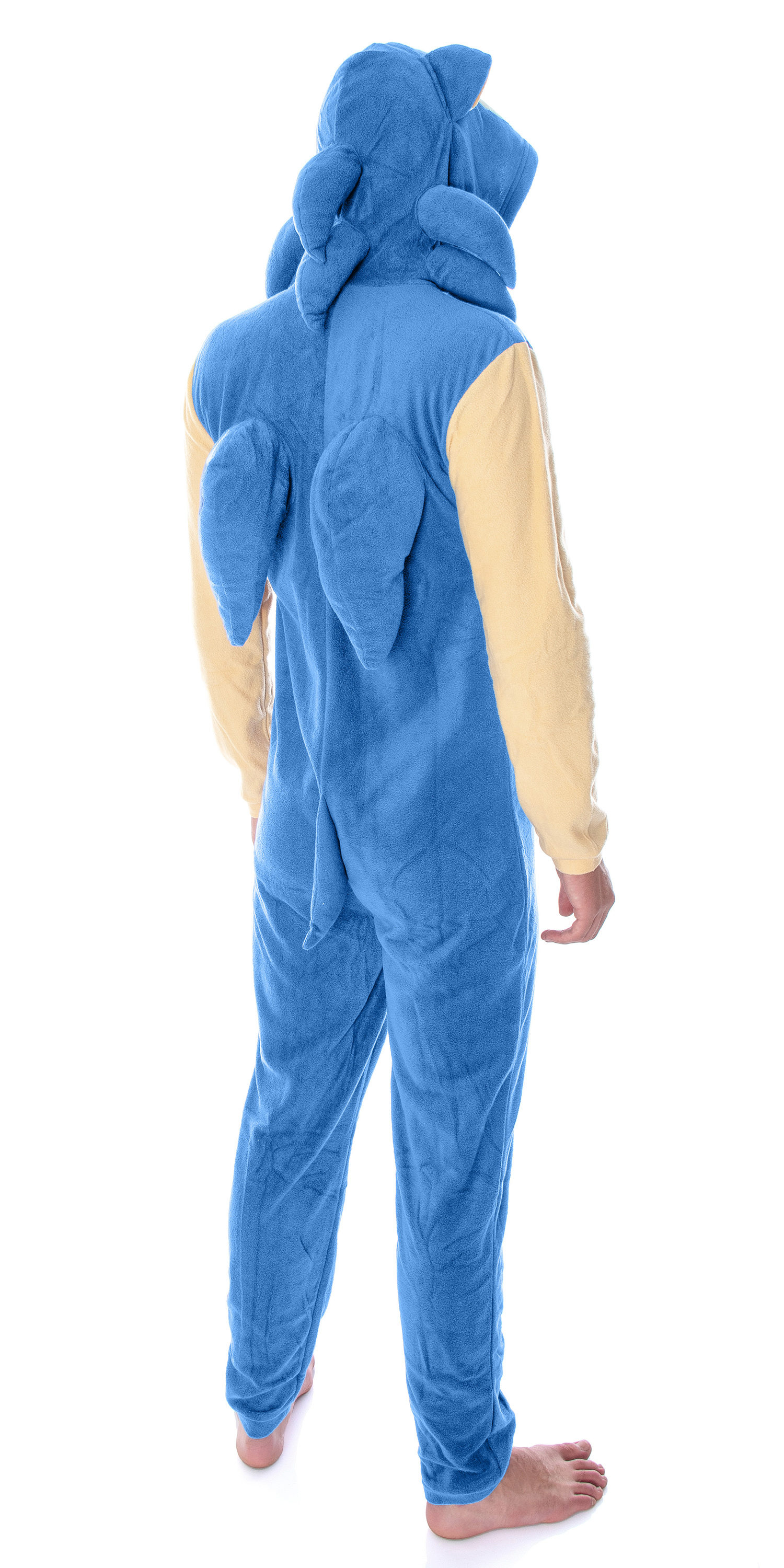 Bioworld Sonic The Hedgehog Men's Video Game Character Costume One-Piece Union Suit Pajama Onesie