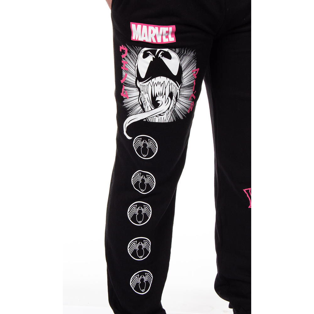 Mad Engine Marvel Venom Men's Lethal Symbiote Loungewear Sleep Bottoms ...