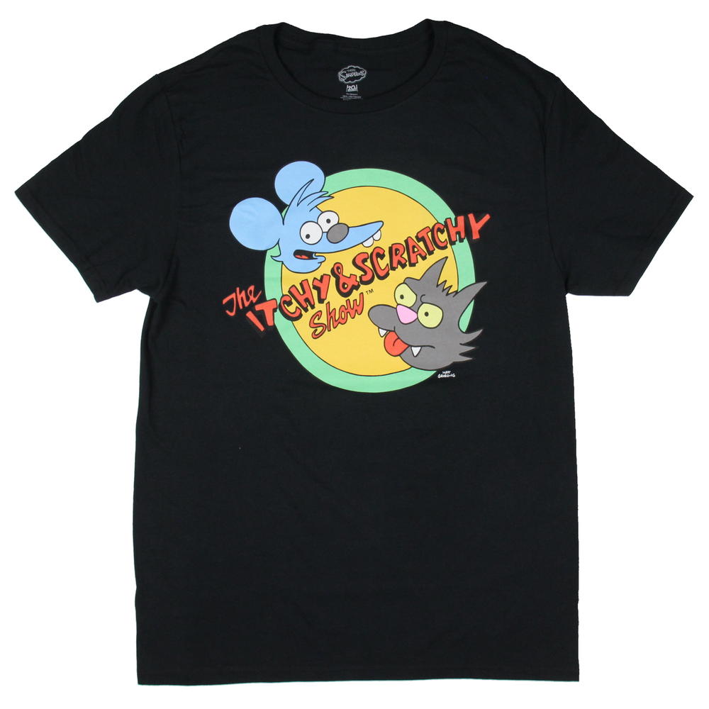 Playera Dtf Adulto Itchy And Scratchy Show Los Simpson Mod.1 | Meses Sin Interés - Foto 5