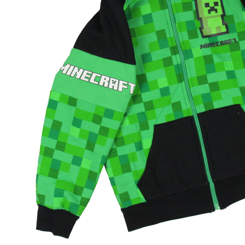 Giacca Impermeabile Minecraft Con Cappuccio - Design Ufficiale, Per Bambini E Fan - Foto 2