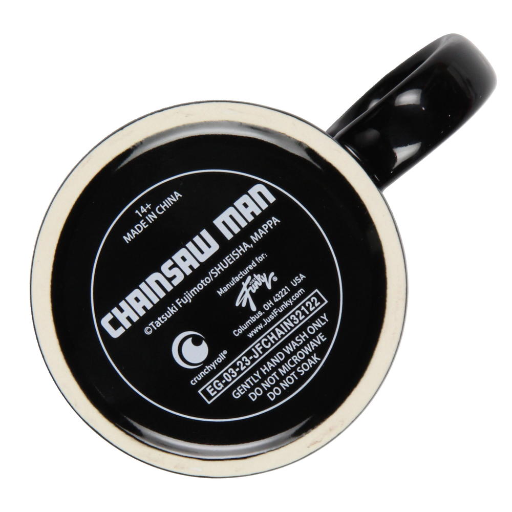 Just Funky Chainsaw Man Manga Anime 16 OZ. Ceramic Coffee Mug Tea Cup