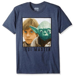 Seven Times Six Star Wars Shirt Men's Yoda Luke Skywalker Jedi Master Short Sleeve T-Shirt Tee