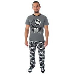 Dr. Seuss The Grinch Pajama Set - 3 Piece Fleece Pajamas With Shirt, Pants & Cozy Socks (X-Large)
