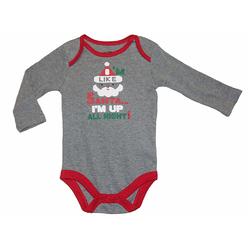 Topsville Assorted Santa, Reindeer Baby Boys & Girls Christmas Bodysuit Dress Up Outfit
