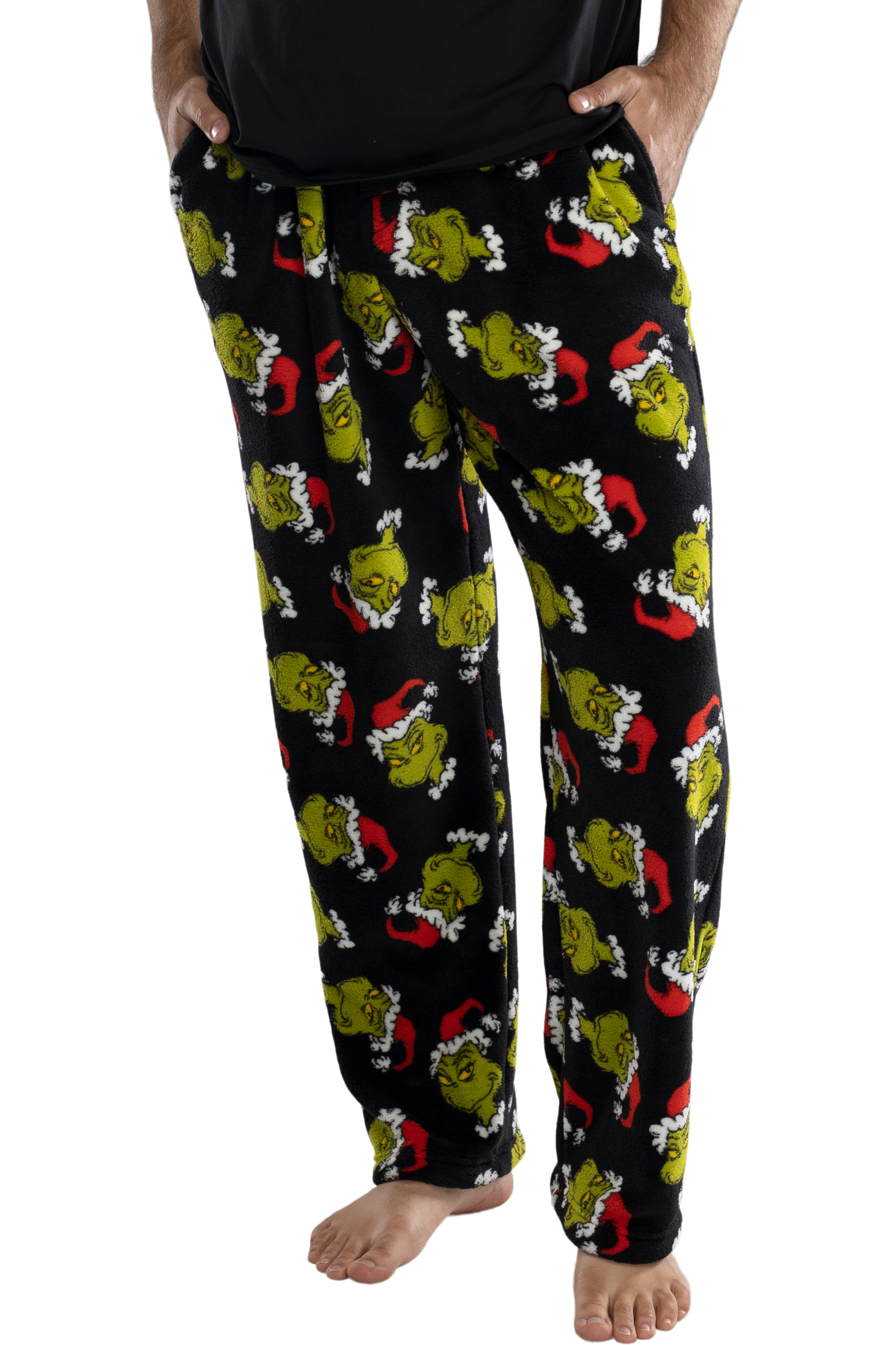 Doctor Seuss Grinch Pajama Pants For Mens Grinch Christmas Pajama
