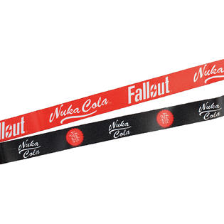 FALLOUT Fallout Nuka Cola D/S Lanyard Keychain ID Holder ...