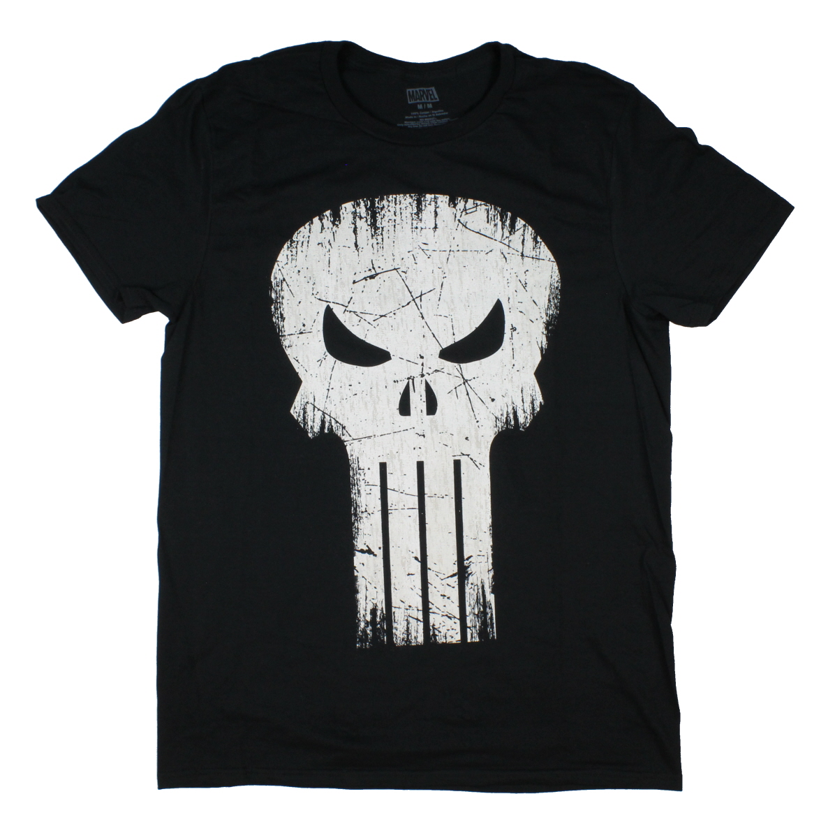Marvel Comics Men's Punisher Skull Logo T-Shirt