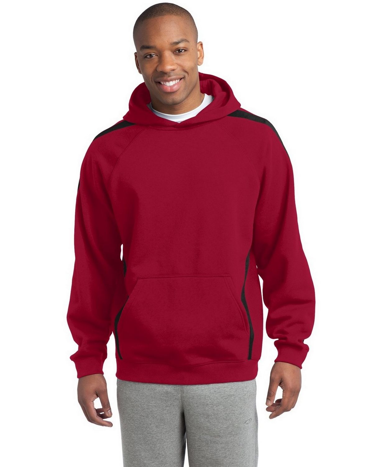 Sport-Tek TST265 Men's Pullover Hooded Sweatshirt
