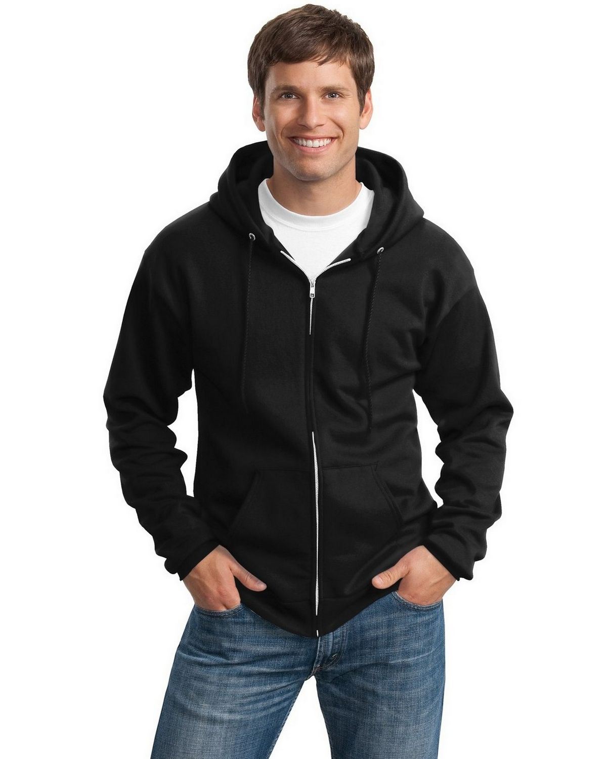 Port & Company PC90ZHT Men's Tall Ultimate Hooded Sweatshirt