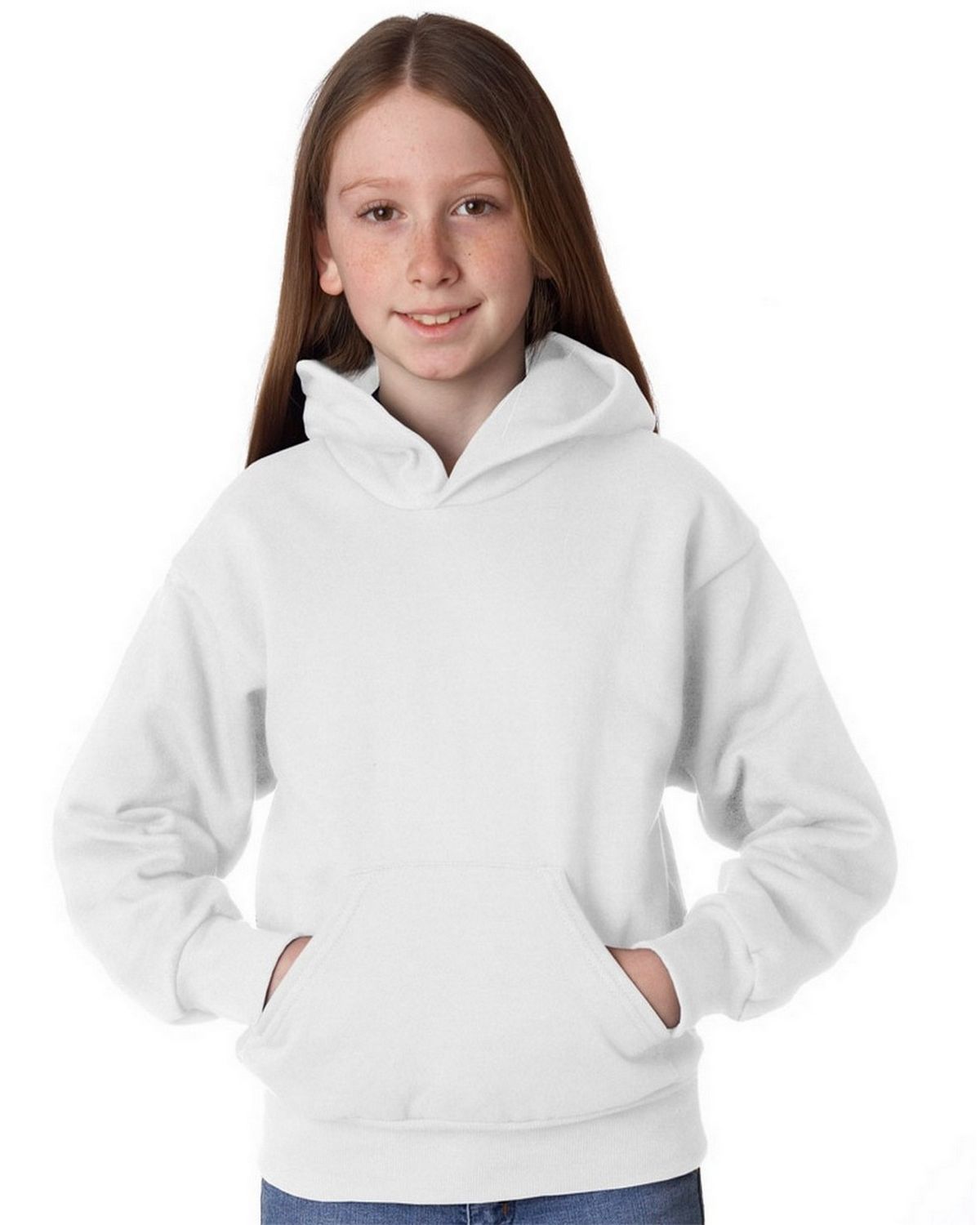 Hanes P470 Youth Hooded Sweatshirt
