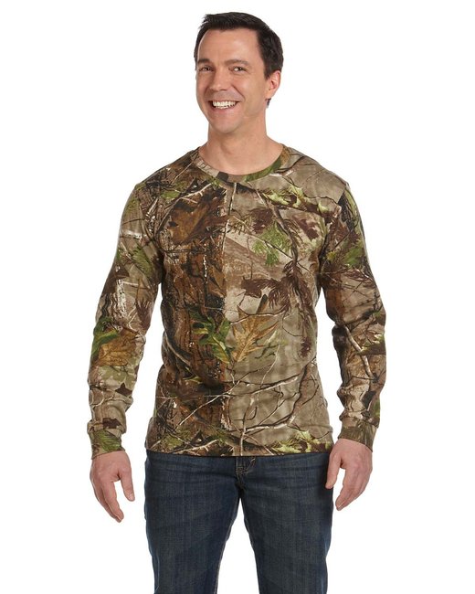 Code V 3981 Licensed Realtree Camouflage L-Sleeve T-Shirt