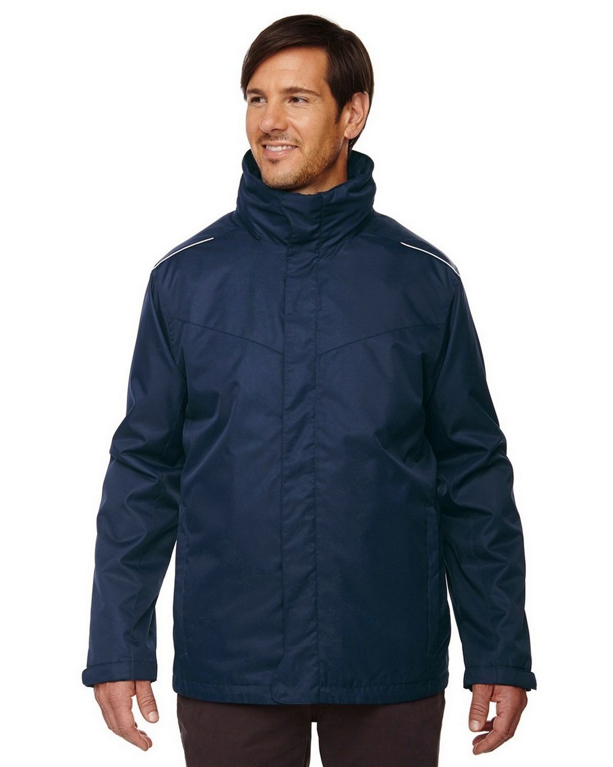 Core365 88205 Region Men's 3 In 1 Jacket with Fleece Liner