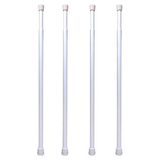 Johnson Smith Co Set 4 Sliding Door Steel Security Bar