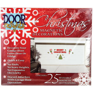 Fun Stixs Set 2 Festive Merry Christmas Garage Door