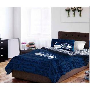 NFL Seattle Seahawks Queen Comforter & Sheet Set (5 Piece ...