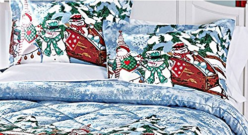 Holiday Home Frosty The Snowman & Friends Christmas Themed King