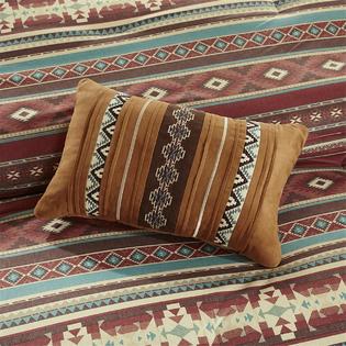 Southwest Living Southwest Tan Red Turquoise Native American Cal King Comforter Set 7 Piece Bed In A Bag