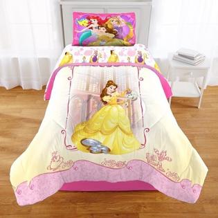 Disney Princess Rapunzel Belle Ariel Twin Comforter Sheets Disney Princess Rapunzel Belle Ariel Twin Comforter Sheets Bonus Sham Set 5 Piece Bed In A Bag