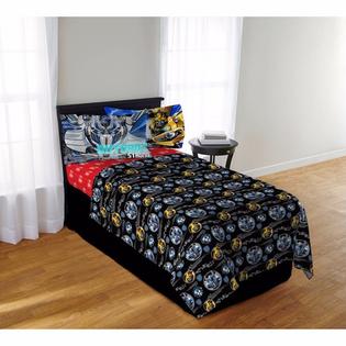 Hasbro Transformers 5 Autobot Boys Twin Comforter Sheets Bonus