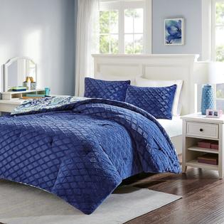 Modern Living Blue Lime Green Paisley Twin Comforter Sham 2