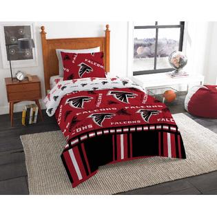 NFL Atlanta Falcons Twin Comforter & Sheets (4 Piece Bedding)