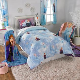 Disney Frozen Princess Anna Elsa Twin, Frozen Twin Bed Set