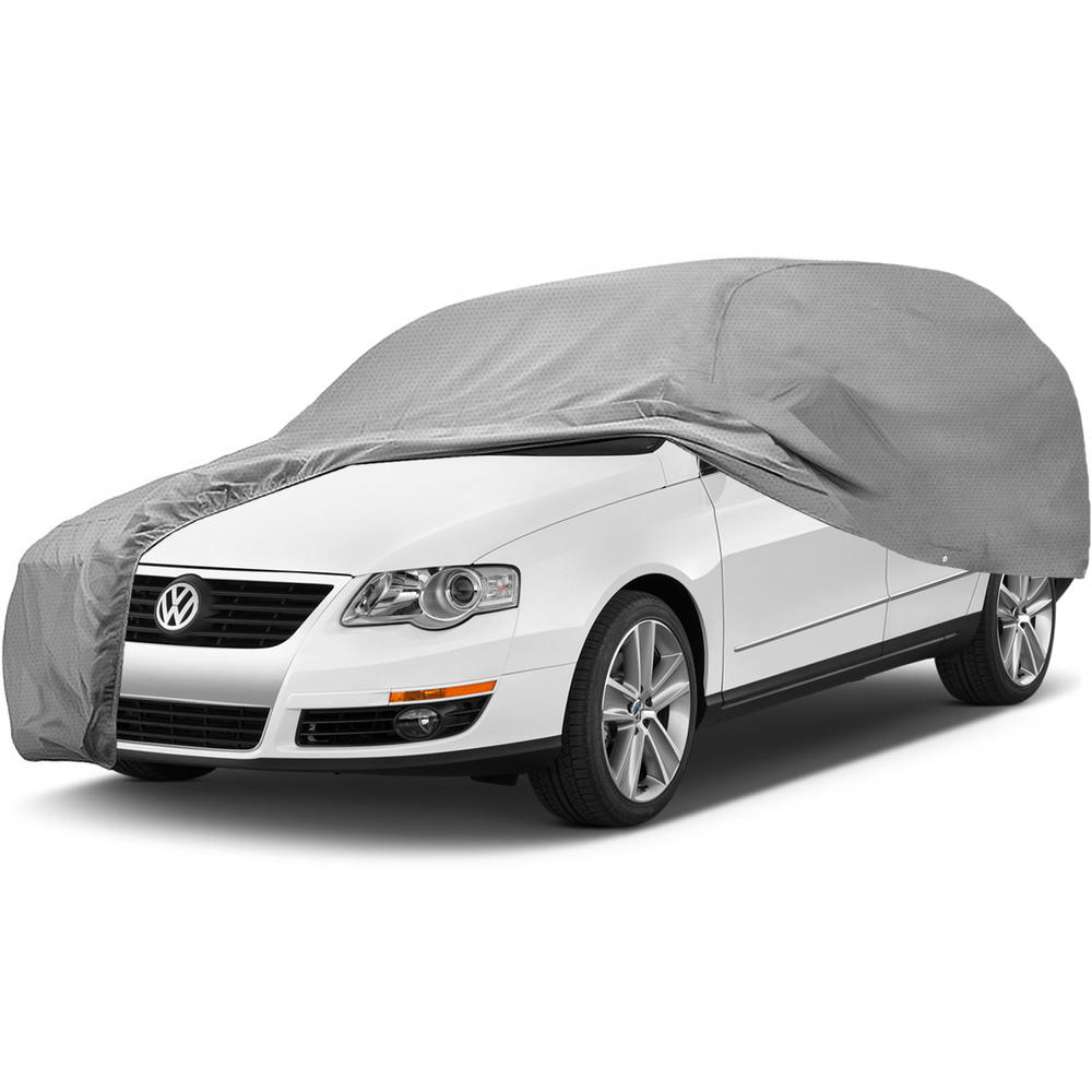 North East Harbor Superior Station Wagon Car Cover - Waterproof All Weather Full Exterior Covers Outdoor Indoor - Gray - Fits Station Wagon /