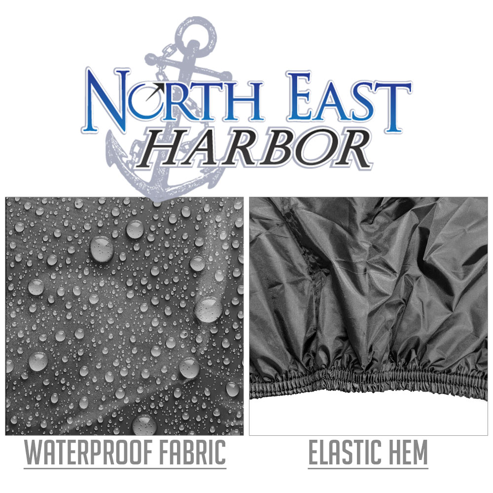 North East Harbor Waterproof Durable Tear-Resistant 5th Wheel RV Motorhome Cover Fits Length 37'-41' Feet New Fifth Wheel Travel Trailer Camper
