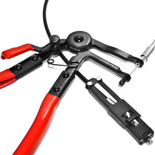 Buy 2FT Flexible Wire Long Reach Hose Clamp Pliers Replacement Fuel Oil Water Hose In California - Foto 8