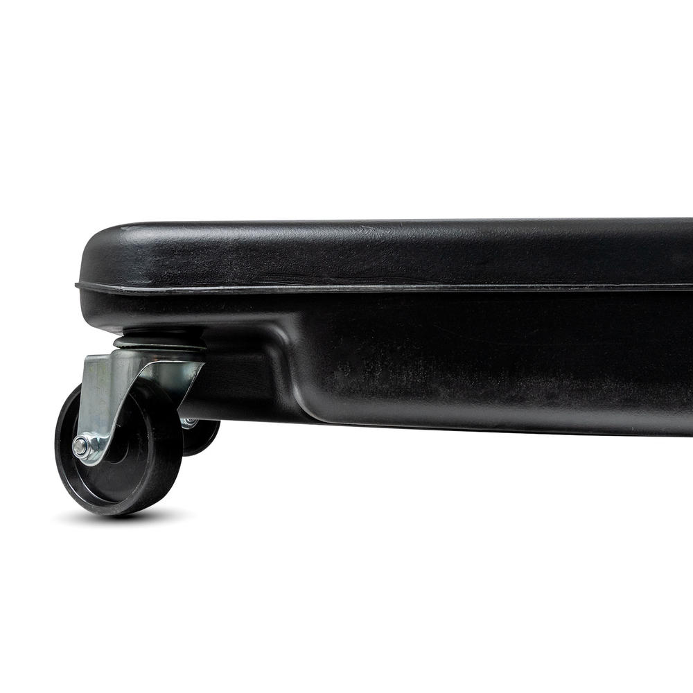 Biltek Portable Oil Drain Pan with Crank Pump 17 Gallon Low Profile Oil Change Pan for Cars, Trucks, SUVs, etc.