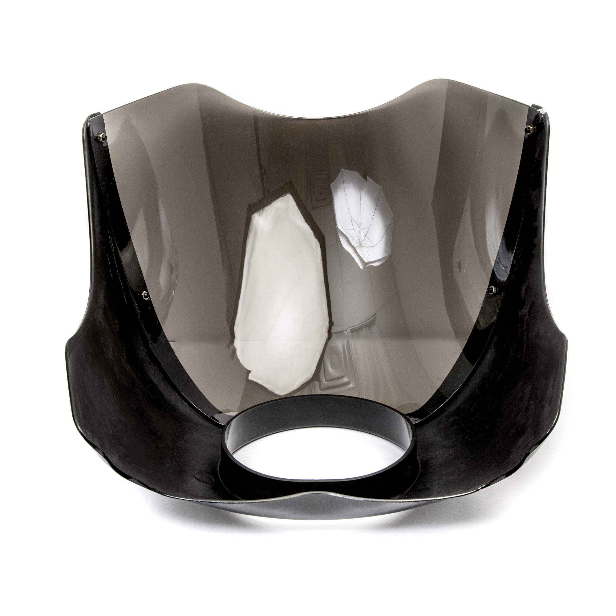 Krator Black & Smoke Headlight Fairing Windshield Kit Compatible with Suzuki Boulevard S40 S50 S83