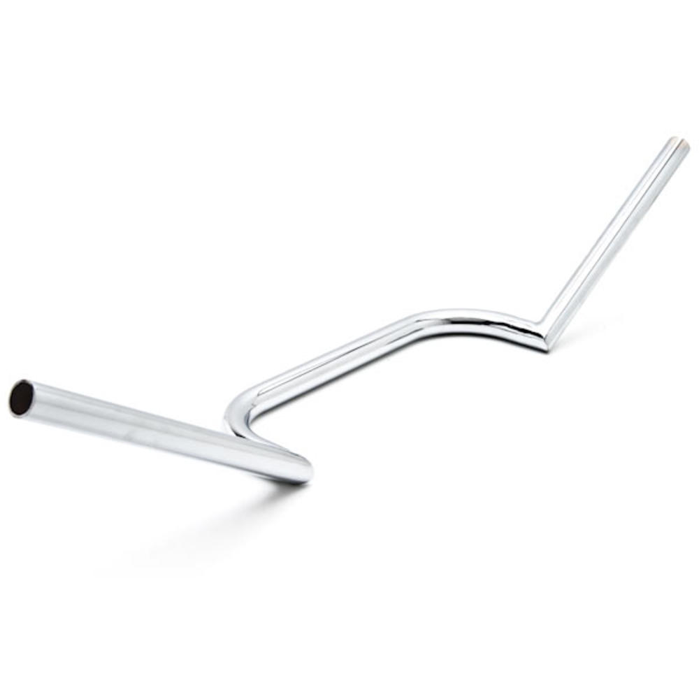 Krator Motorcycle Handlebar 7/8" Chrome Cafe Race Clubman Compatible with Buell Ulysses XB12X RS RR 1000 1200